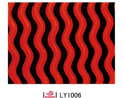 Double color cold decorative pattern