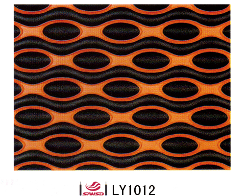 Double color cold decorative pattern