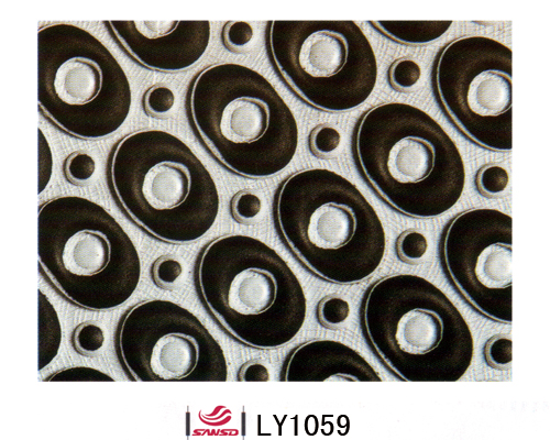 Double color cold decorative pattern
