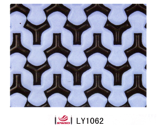 Double color cold decorative pattern