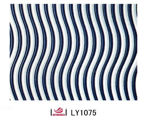 Double color cold decorative pattern