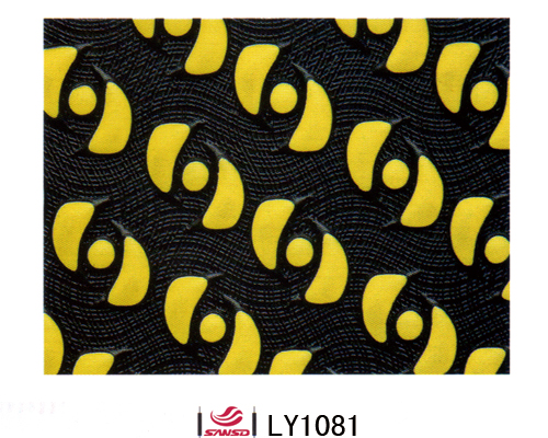 Double color cold decorative pattern