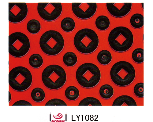 Double color cold decorative pattern