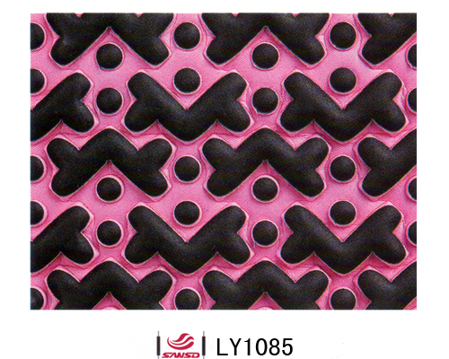 Double color cold decorative pattern