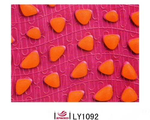 Double color cold decorative pattern