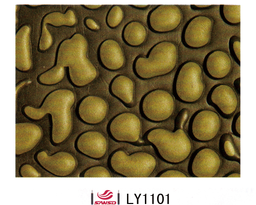 Double color cold decorative pattern
