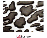 Double color cold decorative pattern