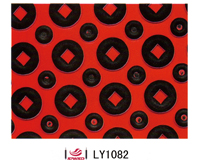 Double color cold decorative pattern