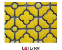 Double color cold decorative pattern