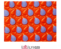 Double color cold decorative pattern