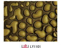 Double color cold decorative pattern