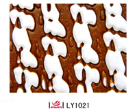 Double color cold decorative pattern